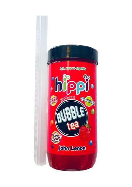 Bubble Tea Çilek Aromalı 350 ml