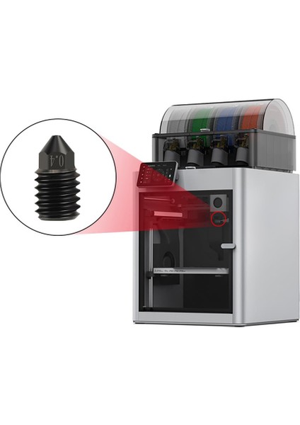 Bambu Lab Sertleştirilmiş Cht Çelik Nozzle 500°C(0.2MM) fırsatları