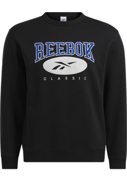 ARCHIVE ESSENTIALS CREW Siyah Unisex Sweatshirt