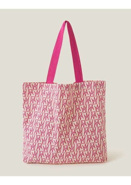 Taç Işlemeli Sağlam Askılı Pembe Alışveriş ve Geniş Omuz Çantası fiyatları