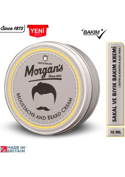 Moustache And Beard Cream - Nemlendirici Bıyık ve Sakal Kremi 75 ml