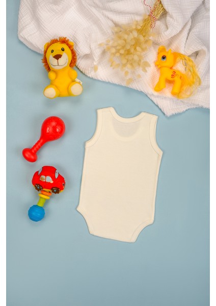 Pamuklu Kalın Askılı Yumuşak Çıtçıt Body Zıbın