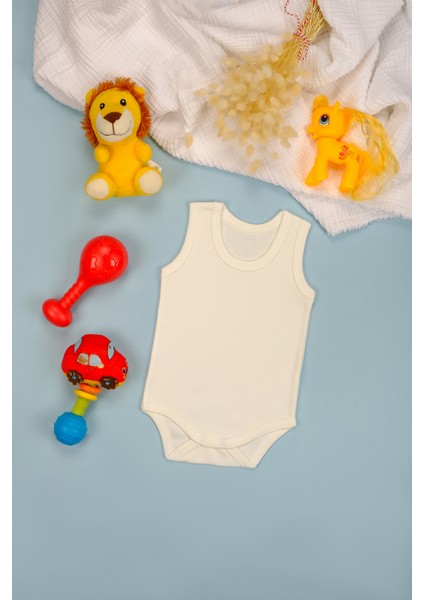 Pamuklu Kalın Askılı Yumuşak Çıtçıt Body Zıbın