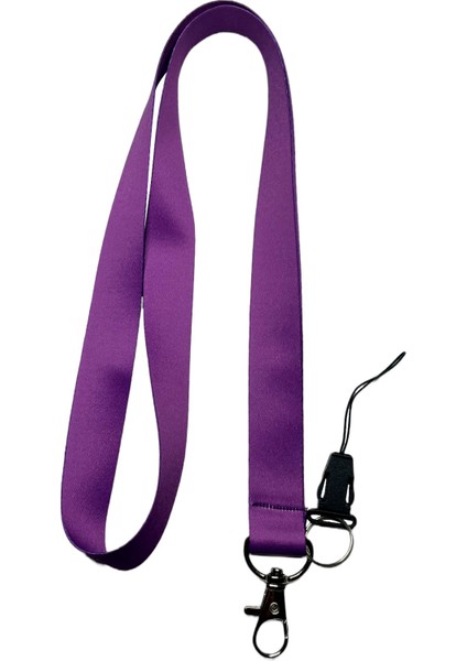 Mor Basic Boyun Ipi Telefon Askısı