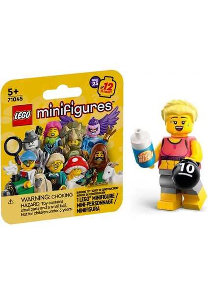 Minifigür 71045 Seri 25 - 7 - Fitness Instructor