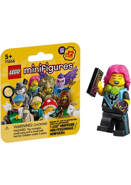 Minifigür 71045 Seri 25 - 2 - E-Sports Gamer