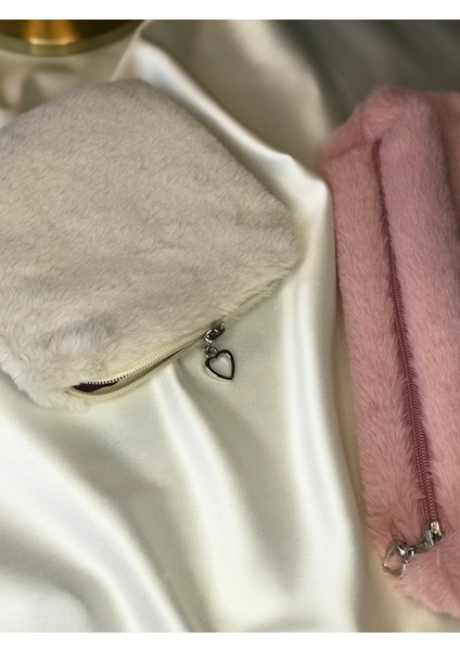Peluş Makyaj Çantası Küçük Çanta Boy indirimleri