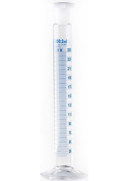 Plastik Kapaklı Cam Karıştırma Mezürü 25 ml