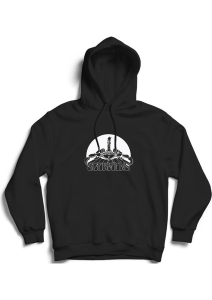 Scorpions, VCTR02, Rock Metal Müzik Grubu Kapüşonlu Sweatshirt Hoodie