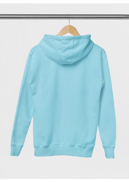 Unisex Basic Açık Mavi Oversize 3 Iplik Kışlık Pamuklu Sweatshirt fiyatları