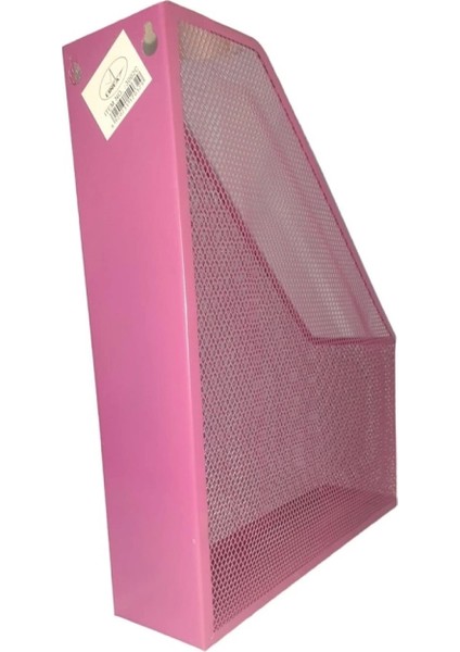 Metal File Perfore Magazinlik -Pembe