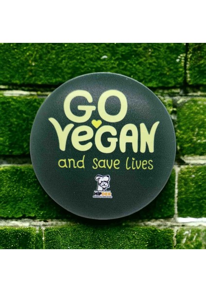 Go Vegan Açacak Magnet