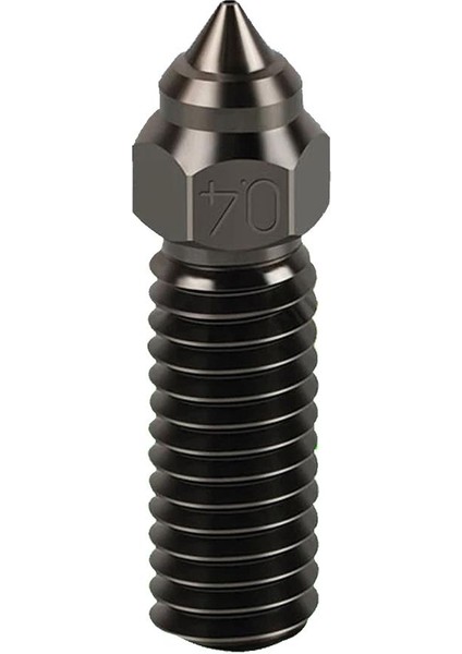 Creality K1-K1 Max-Cr M4 Uyumlu Sertleştirilmiş Çelik Nozzle(1.0mm)