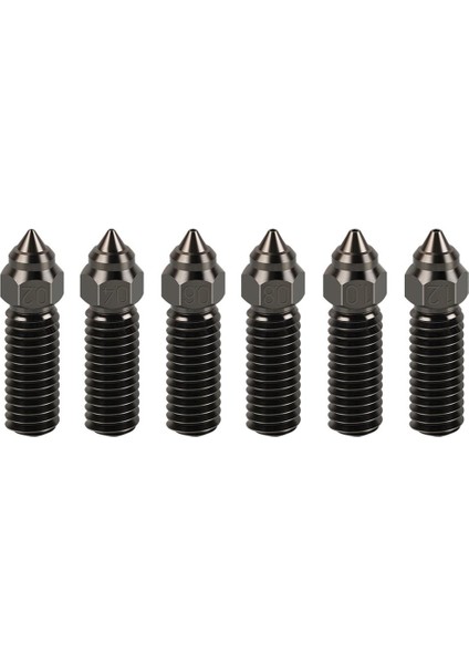Creality K1-K1 Max-Cr M4 Uyumlu Sertleştirilmiş Çelik Nozzle(1.0mm)