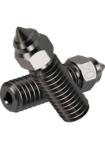 Creality K1-K1 Max-Cr M4 Uyumlu Sertleştirilmiş Çelik Nozzle(0.4mm)