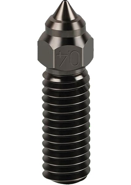 Creality K1-K1 Max-Cr M4 Uyumlu Sertleştirilmiş Çelik Nozzle(0.4mm)