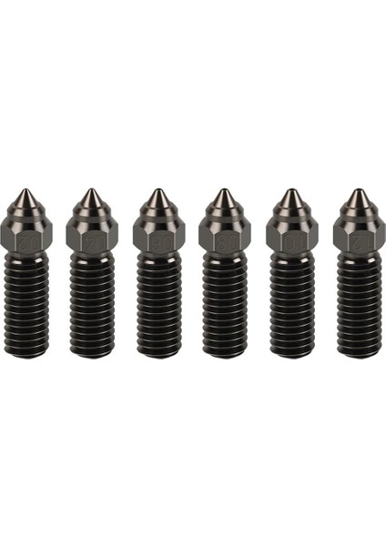 Creality K1-K1 Max-Cr M4 Uyumlu Sertleştirilmiş Çelik Nozzle(0.4mm)