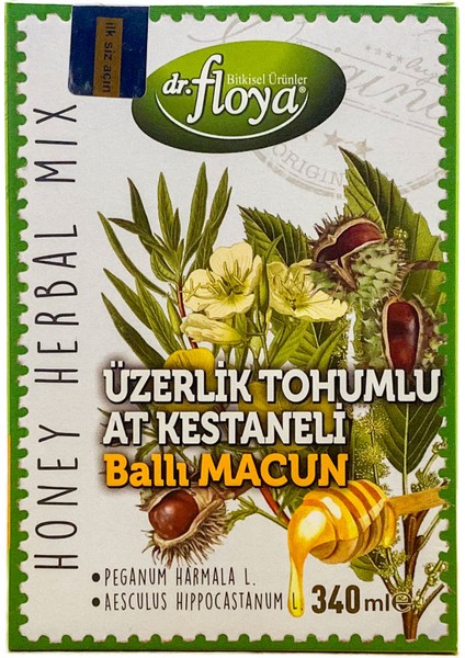 Üzerlik Tohumlu At Kestaneli Ballı Macun 340 ml