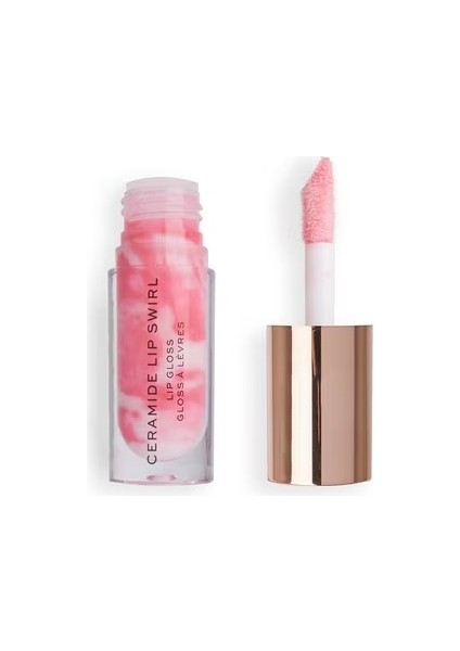 Swirl Ceramide Lip Gloss Soft Pink