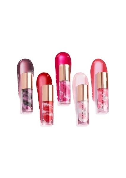 Swirl Ceramide Lip Gloss Soft Pink