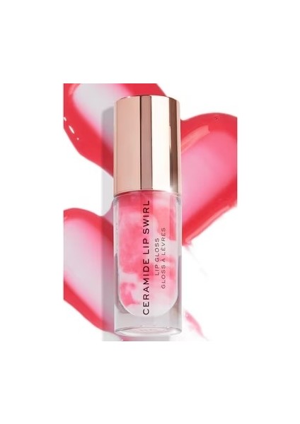 Swirl Ceramide Lip Gloss Soft Pink