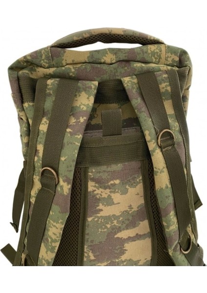 Kamuflaj Cordura Kumaş Taktikal Sırt Çantası 55 L