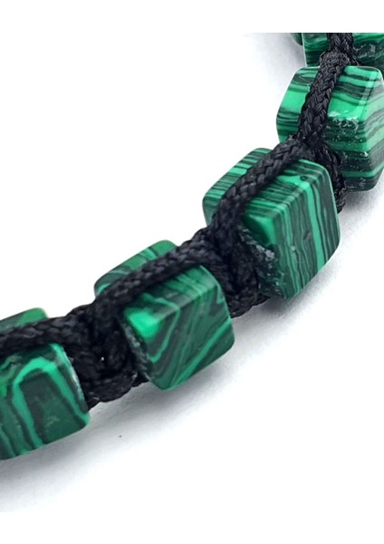 Doğal Malahit Taşlı El İşi şambala bileklik fiyatları