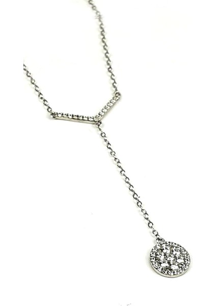 Zirkon taşlı gümüş lüks kolye fiyatları