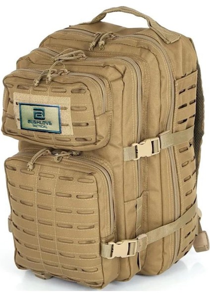 Lazer Cut 50 Lt Tactical Mollesystem Taktik ve Outdoor Bej Çanta