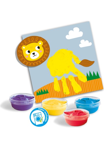 Ilk Parmak Boya Setim - Elle Boyanan Hayvanlar fırsatları