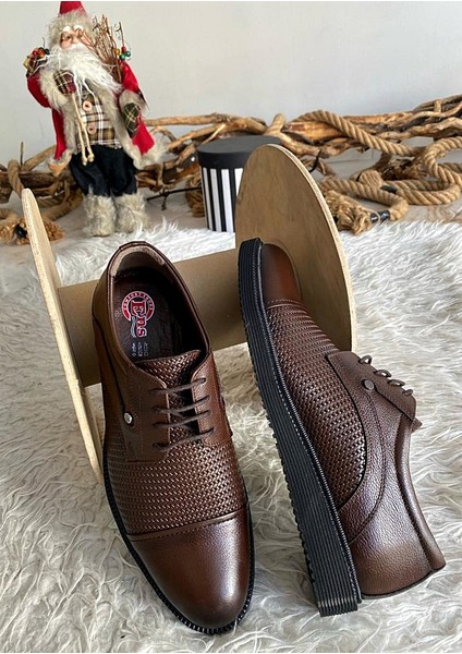 Klasik Bağcıklı Spor Taban Deri Ortopedik Günlük Her Mevsim Erkek Ayakkabı indirimleri