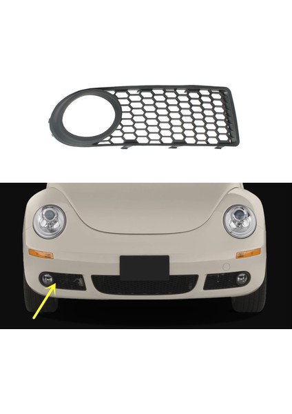 Volkswagen New Beetle 2005 - 2010 Sağ Sis Farı Çerçevesi Sisli