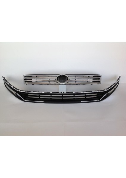 Volkswagen Passat B7 2011 - 2015 Ön Panjur Orta Izgara Set 4 Set