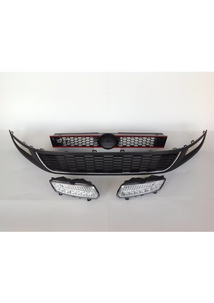 Volkswagen Polo 2010-2014 Panjur Orta Izgarası LED Sis Set fiyatları
