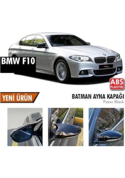 Bmw F10 Lcı Yarasa Ayna Kapağı Piano Black / 2013-2017