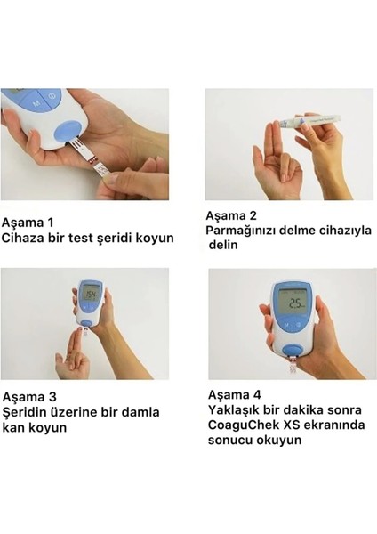 Inr Ölçüm Cihazı + Inr Ölçüm Stribi ( Inr Ölçüm Çubuğu 24’lü ) Set modelleri