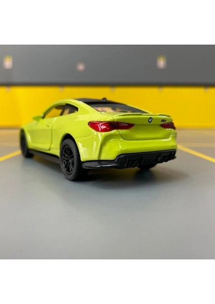 Bmw M4 1/36 Ölçek Diecast Metal Model Araba Oyunca Araba