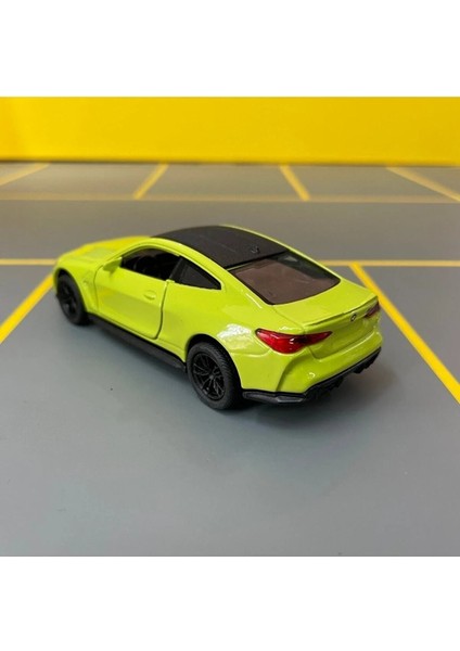 Bmw M4 1/36 Ölçek Diecast Metal Model Araba Oyunca Araba
