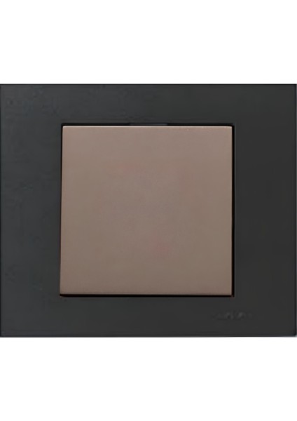 Grano Metalik Anahtar Mocha + Siyah Çerçeve