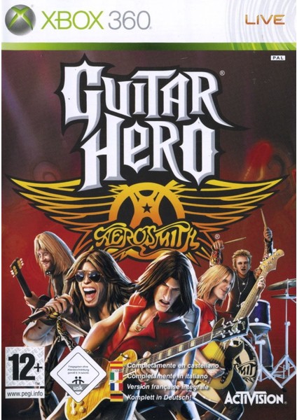 Guitar Hero Aerosmith Bandrollü Sıfır Jelatinli Kutu