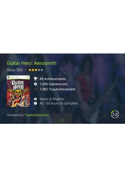 Guitar Hero Aerosmith Bandrollü Sıfır Jelatinli Kutu modelleri