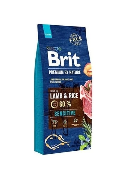Premium Nature Sensitive Kuzulu Yetişkin Köpek Maması 15 kg