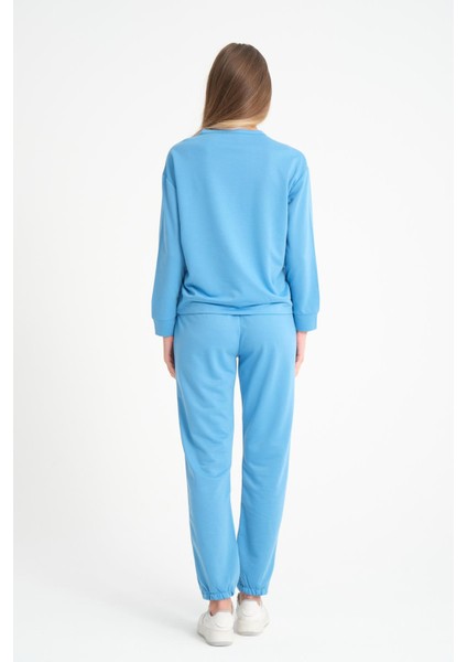 Mavi Basic Kadın Eşofman Takımı modelleri