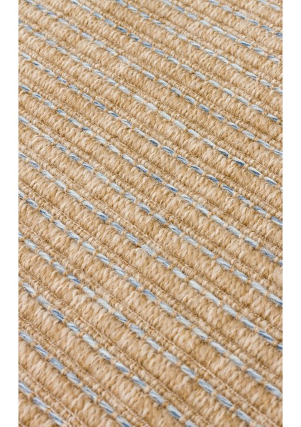 Ventura Vnt 01 Natural Blue Xw Hav Vermeyen Kolay Temizlenebilir Modern Sisal Halı