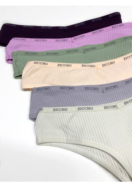 Kutulu 6 Adet Fitilli Brazilian Külot Set modelleri