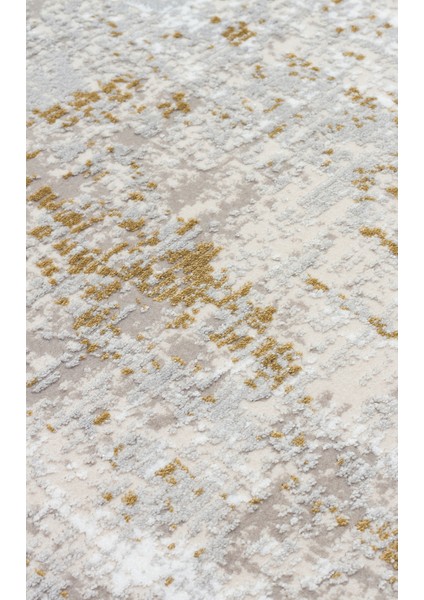 Zurıch Zrh 06 Cream Yellow Yumuşak Dokulu Akrilik ile Üretilen Modern ve Şık Halı fırsatları