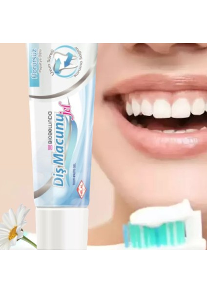 Florürsüz Helal Sertifikalı Diş Macunu Papatya Özlü Jel 125 gr fiyatları