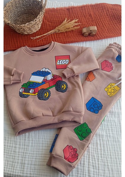 LEGO Baskılı Şardonlu Eşofman Takımı