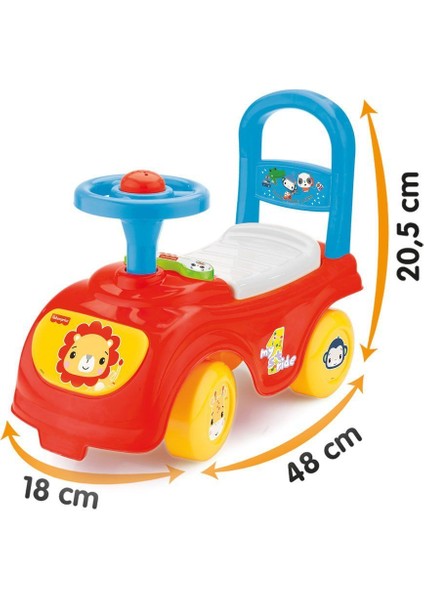 1801 Fisher Price Ilk Arabam -Dolu