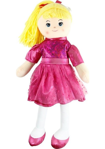 AY950C Parlak Elbiseli Bez Bebek 50 cm -Vardem fiyatları